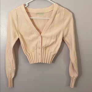 Urban Outfitters Pink Cardigan Sweater